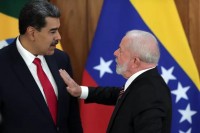 Nicolas Maduro e Luiz Inacio Lula da Silva