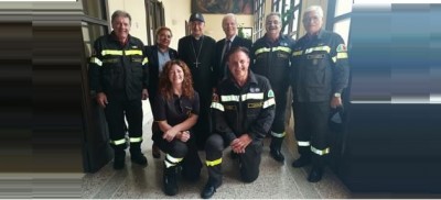 Taranto - L&#039;arcivescovo tra i Vigili del fuoco &quot;un incontro intenso e ricco di pathos&quot;