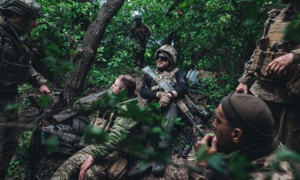Militari ucraini nel Donbass