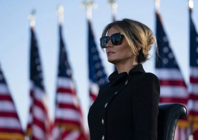 la  first lady Melania Trump