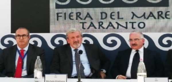 Taranto - Oggi Michele Emiliano alla “Fiera del Mare”