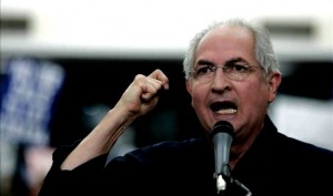 El alcalde metropolitano de Caracas, Antonio Ledezma