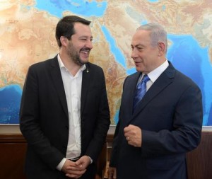 Matteo Salvini: Encuentro &quot;bellísimo y cordial&quot; con Netanyahu