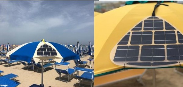 Spikkio, l&#039;eco-arredo per la ricarica in spiaggia