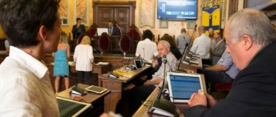 Parma - Nuovo sistema informatico in Consiglio Comunale