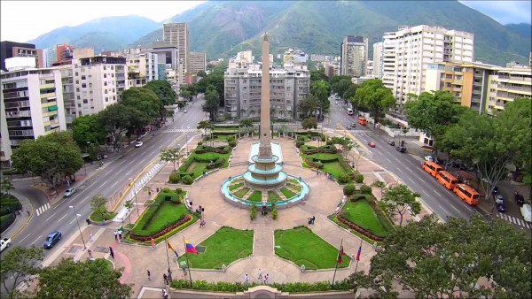 Caracas - Piazza Francia o Altamira nel Municipio di Chacao 