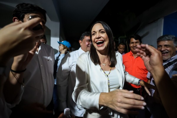 María Corina Machado leader dell&#039;opposizione venezuelana
