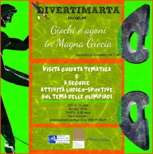 Taranto – Visite guidate al MArTa dedicato al tema: «Gli Spartani a Taranto»