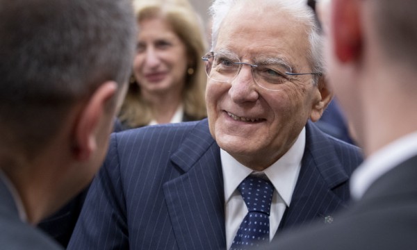 Il presidente della Repubblica Sergio Mattarella