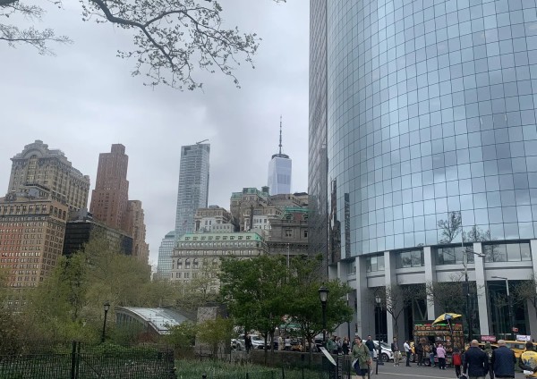 Battery Park, punta sud di Manhattan 