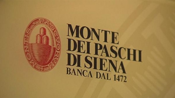 Desplome bursátil de la banca europea, con una caída del 16% del italiano Monte Paschi di Siena