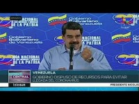 Maduro ha escluso casi di coronavirus in Venezuela Solo in rivoluzione: il personale di  Maduro esegue misure anti-coronavirus a Miraflores ... Senza protezione!