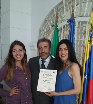 Triunfo del Saber estudiantes venezolanos se gradúan en Diplomados de Relaciones Internacionales, Diplomacia Internacional y Cultura Italiana