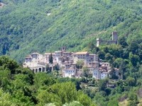 Drone sulla Vallata del Tronto - Arquata del Tronto - Monti Sibillini