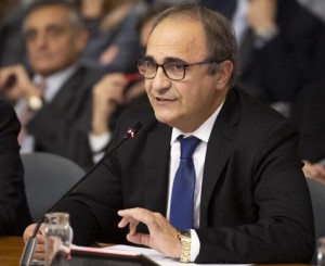 Ricardo Merlo Subsecretario del ministerio de Asuntos Exteriores y Cooperación Internacional con delegación para los Italianos en el Mundo
