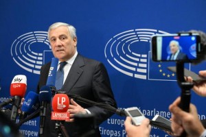El canciller italiano, Antonio Tajani