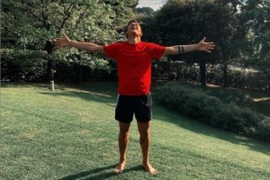 Dybala celebró su recuperación con esta imagen en Instagram