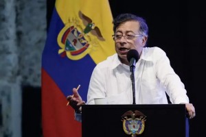 Il presidente della Colombia, Gustavo Petro