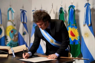il presidente argentino Javier Milei 