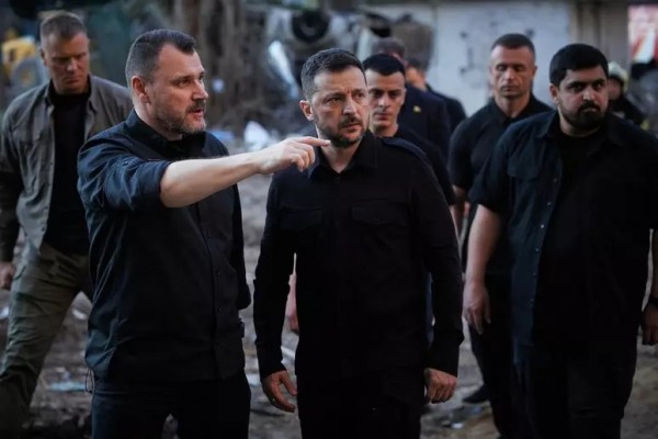 El presidente ucraniano, Volod&iacute;mir Zelensky, agradeci&oacute; la declaraci&oacute;n de los l&iacute;deres europeos