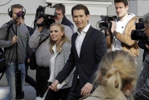 Sebastian Kurz leader Partito Popolare Austriaco