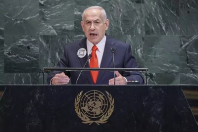 El premier israelí habla ante la ONU.