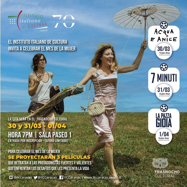 Tres pel&iacute;culas italianas para celebrar a las mujeres en la gran pantalla