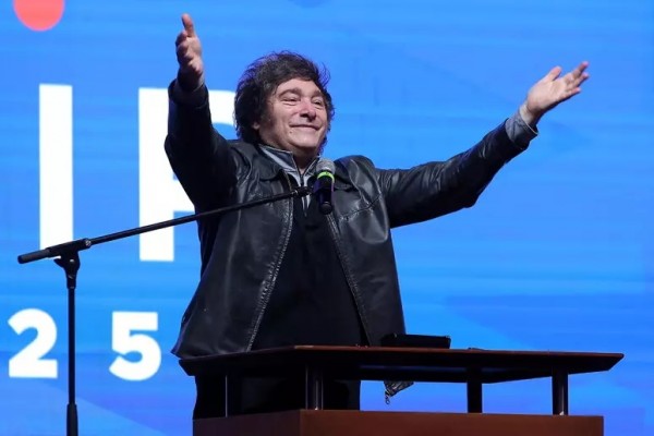 Il presidente dell'Argentina Javier Milei