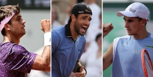 Cobolli, Berrettini e Arnaldi