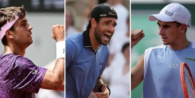 Cobolli, Berrettini e Arnaldi