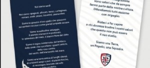 Calcio - Il Cagliari vince il razzismo con una poesia di Grazia Deledda