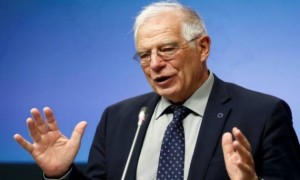 El alto representante de la Uni&oacute;n Europea para la Pol&iacute;tica Exterior, Josep Borrell,