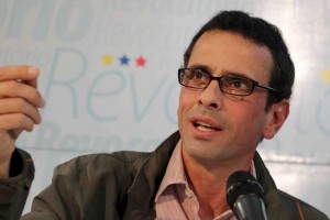 Capriles: La guerra que hay que dar en Venezuela es contra el hambre y la inseguridad