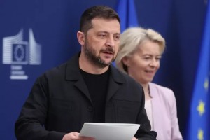 El escudo de los europeos para Zelensky, todos por Trump