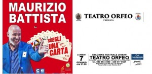Maurizio Battista  in &ldquo;Scegli una carta&rdquo;