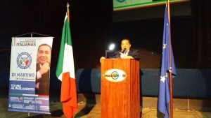 Vincenzo Di Martino (UNITAL) cerr&oacute; su campa&ntilde;a electoral en el CIV - Centro Italiano Venezuelano de Caracas