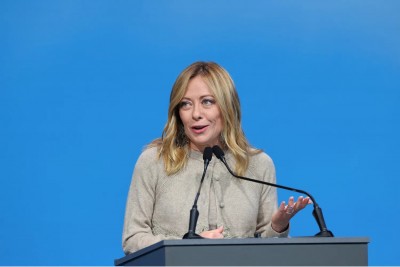 La premier italiana, Giorgia Meloni 