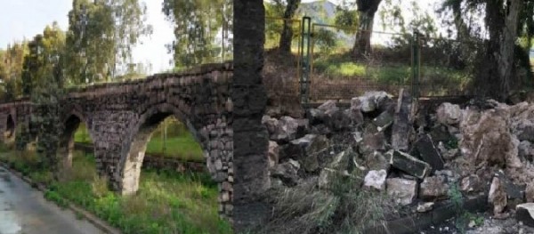 Crollo Acquedotto del Triglio, coro di disappunto per il monumento, Liviano e Legambiente