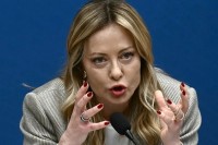 Il presidente del Consiglio Giorgia Meloni