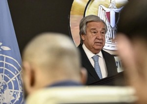 il Segretario Generale delle Nazioni Unite Antonio Guterres