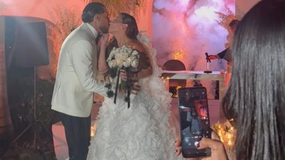 La boda del cantante zuliano Ronald Borjas y la empresaria Carolina Tepedino