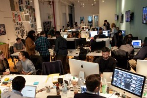 The NowThis newsroom.
