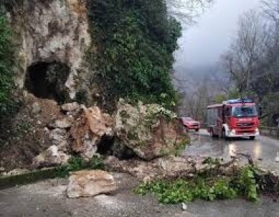 Frane e allagamenti, la Ciociaria nella morsa del maltempo