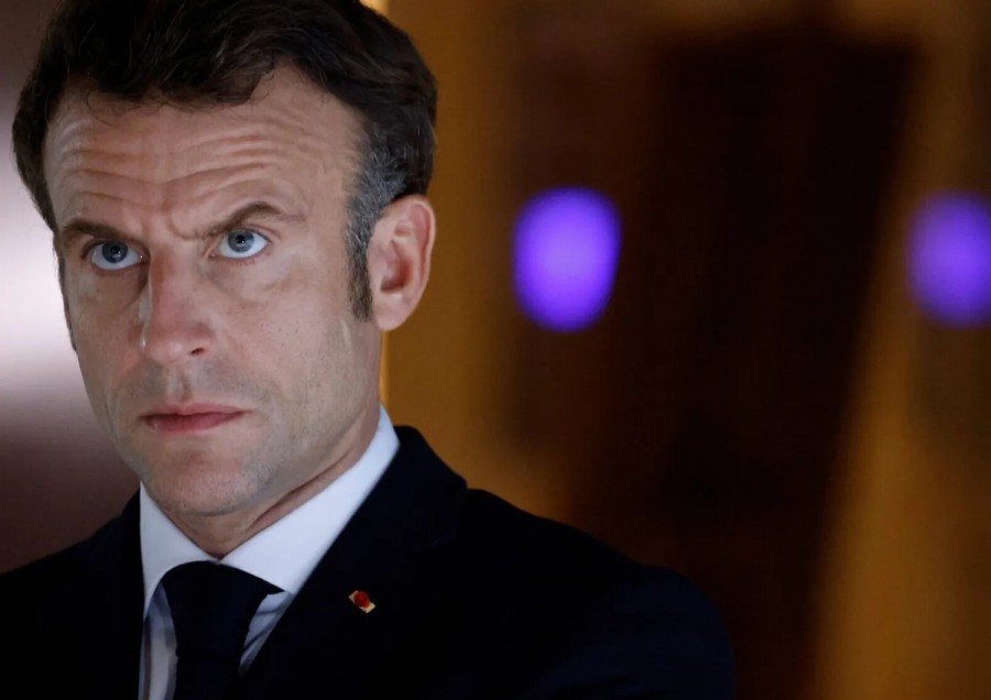 Il presidente francese, Emmanuel Macron