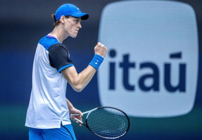 Jannik Sinner el tenista italiano  n&uacute;mero 3 del mundo