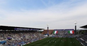 Reggio Emilia citt&agrave; azzurra si prepara per Italia Israele