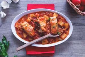 El bacalao a la livornese