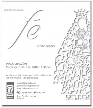 Anita Reyna exhibe en OKYO su acto de f&eacute;