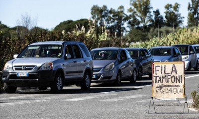 Nel Lazio ci sono 6 nuovi drive-in dove fare il tampone
