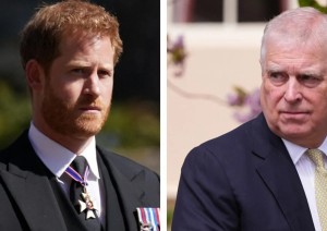 Il principe Harry e il principe Andrea
